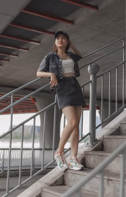 Vestido Midi Canelado